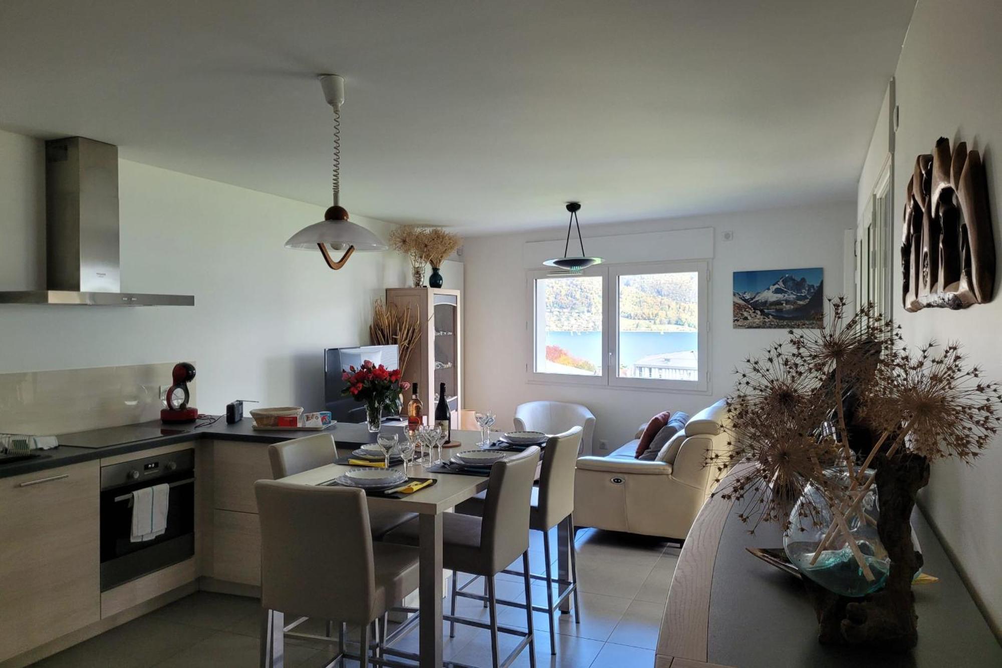 Le Tableau Du Lac 507 - 2 Bedrooms Apartment With Lake View Terrace Annecy Exterior photo