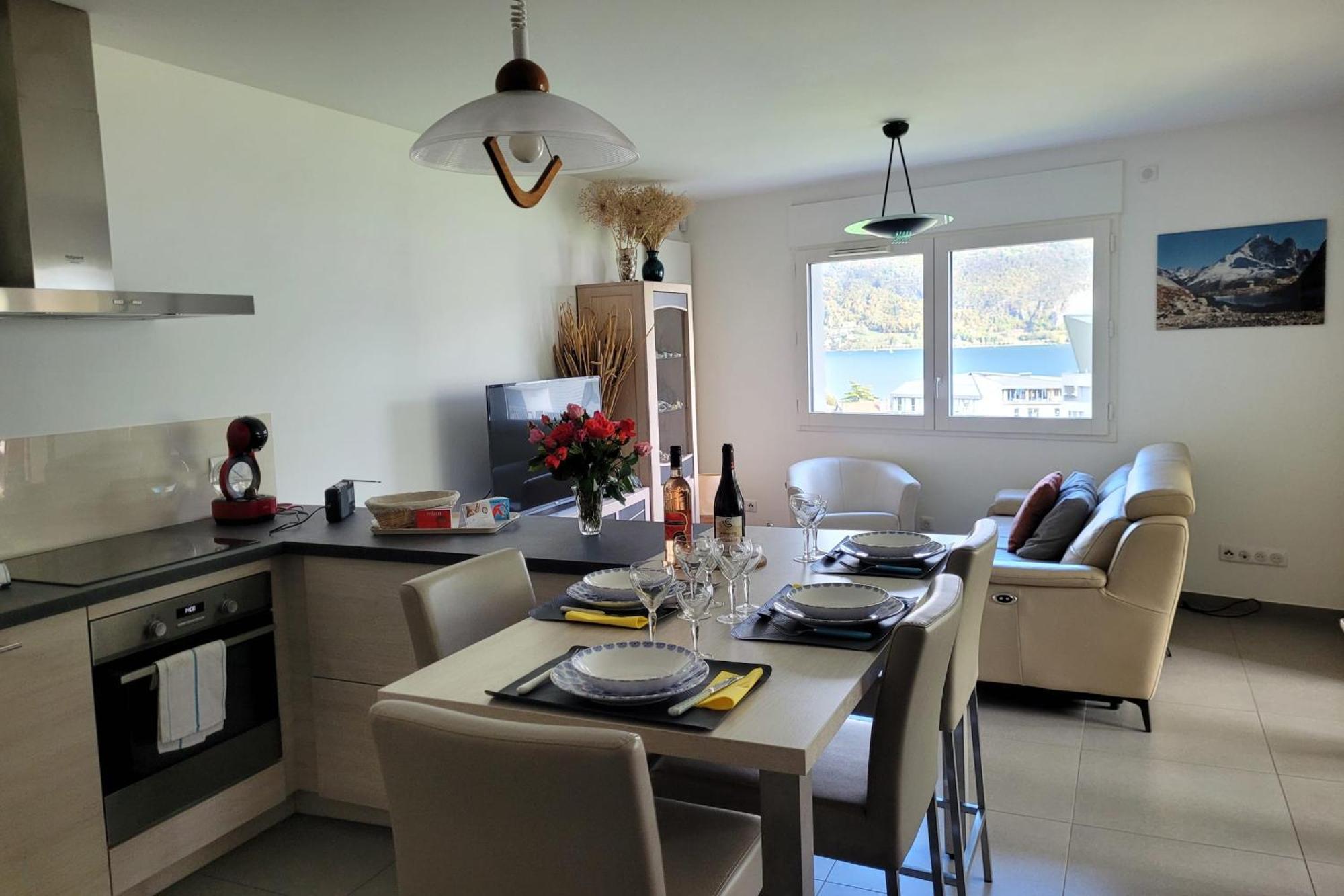 Le Tableau Du Lac 507 - 2 Bedrooms Apartment With Lake View Terrace Annecy Exterior photo